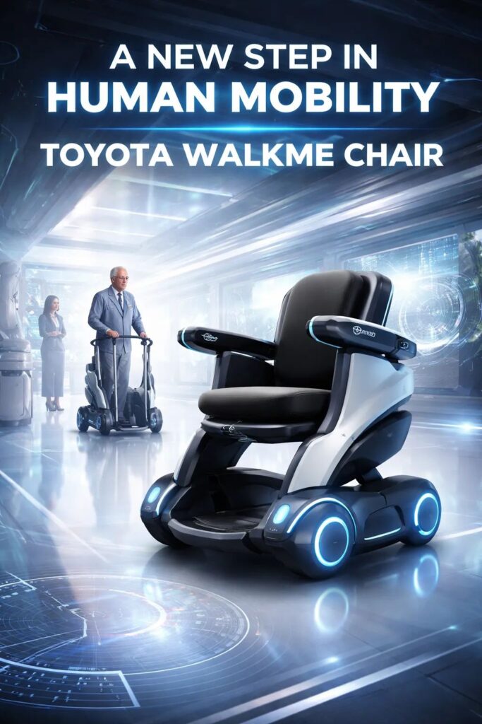 Human Mobility walk me Chair by Toyota