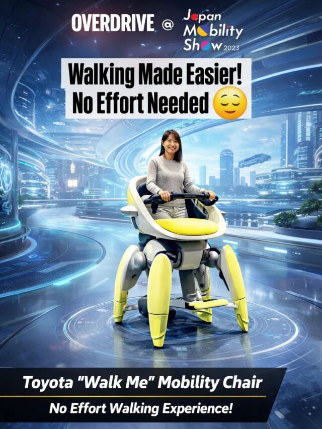 Toyota shocked the world with its new Robotic Chair