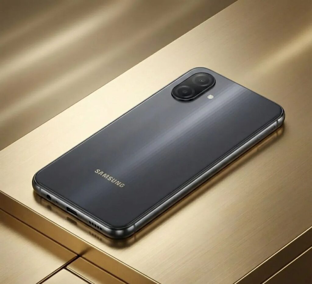 Samsung Galaxy A07 with this decent look and attractive smartphone shape
