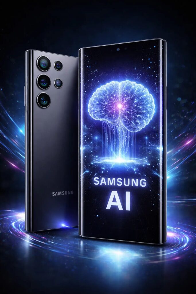 Samsung S26 Ultra AI smartphone concept
