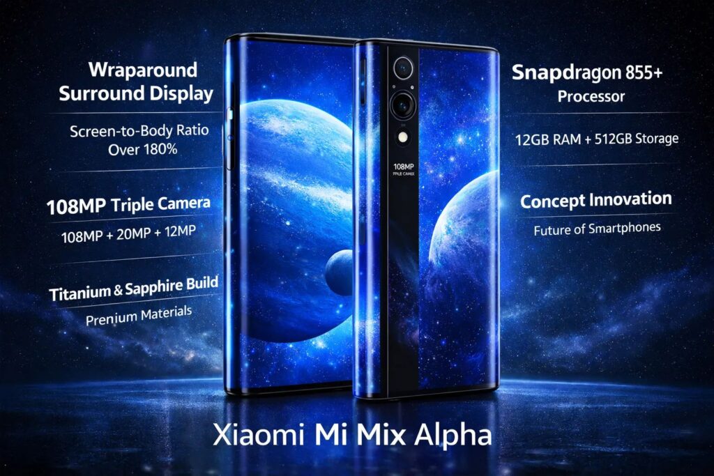 Xiaomi Mi Mix Alpha specifications