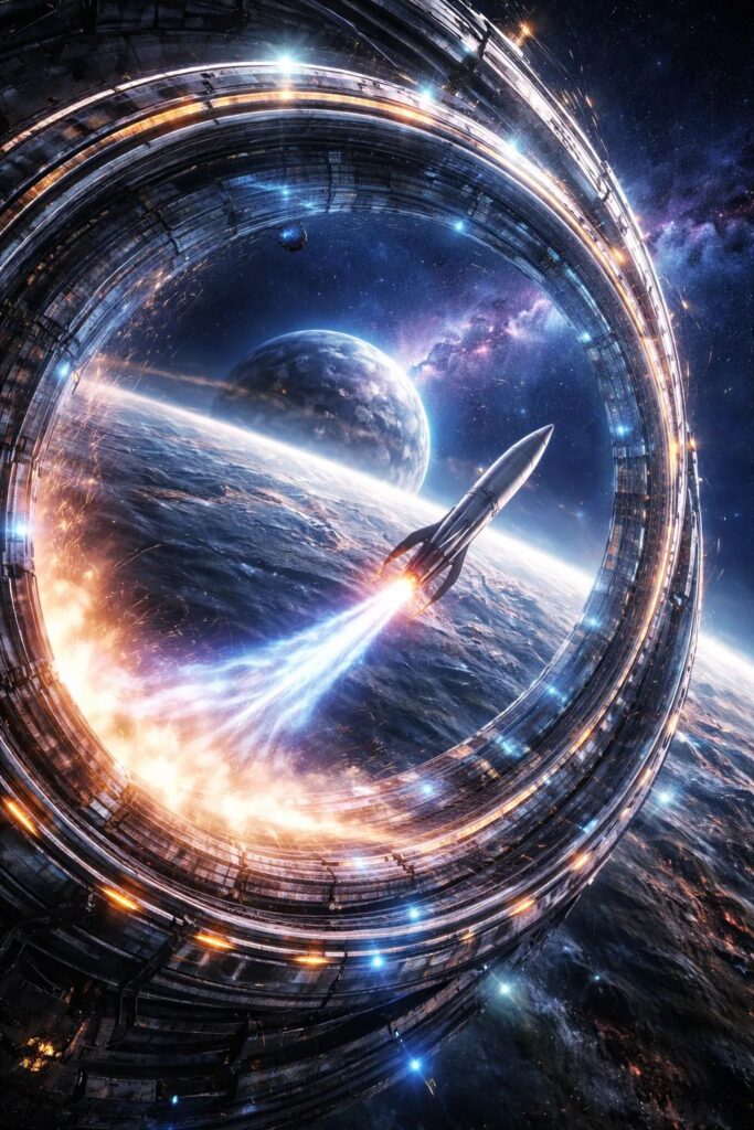 SpinLaunch Ready To launching rocket into space