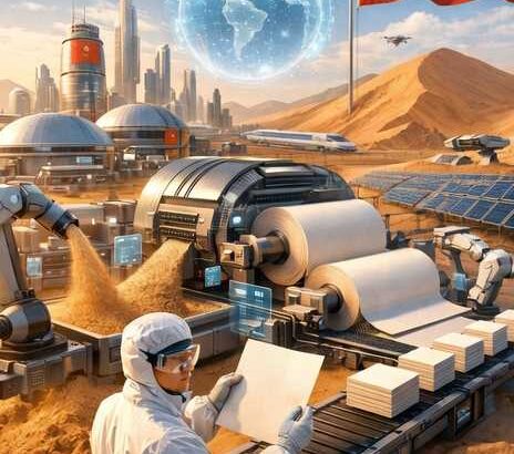 Is China Really Making Paper From Sand?