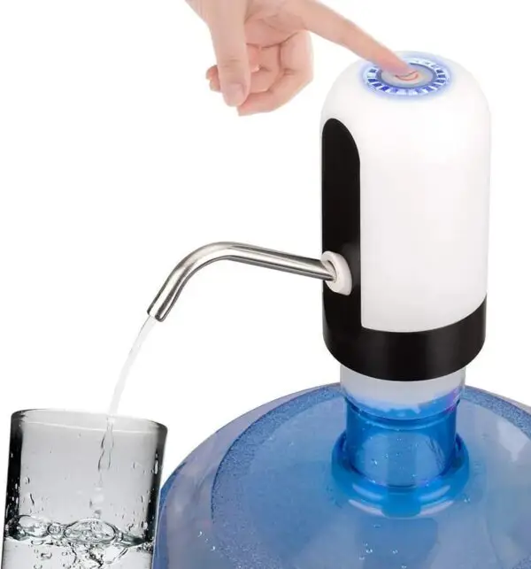 Mini Automatic Electric Water Dispenser – USB Rechargeable Water Bottle Pump for 5-Gallon Bottles 1787921607862