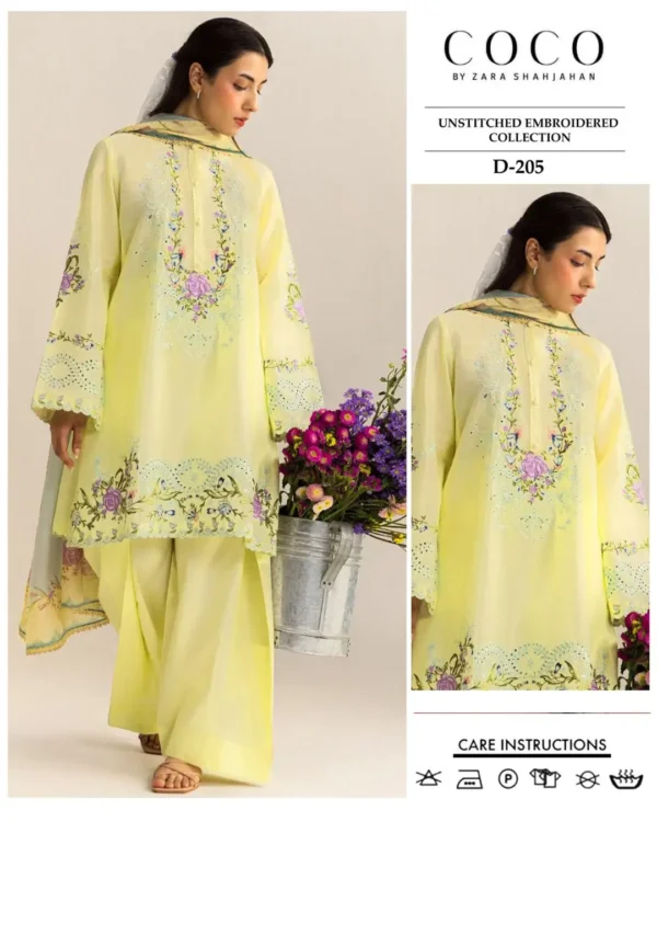 3 Pcs Women's Unstitched Embroidered Suit 2078 2 mz2078200272mrbgse 764291001 product 1.webp